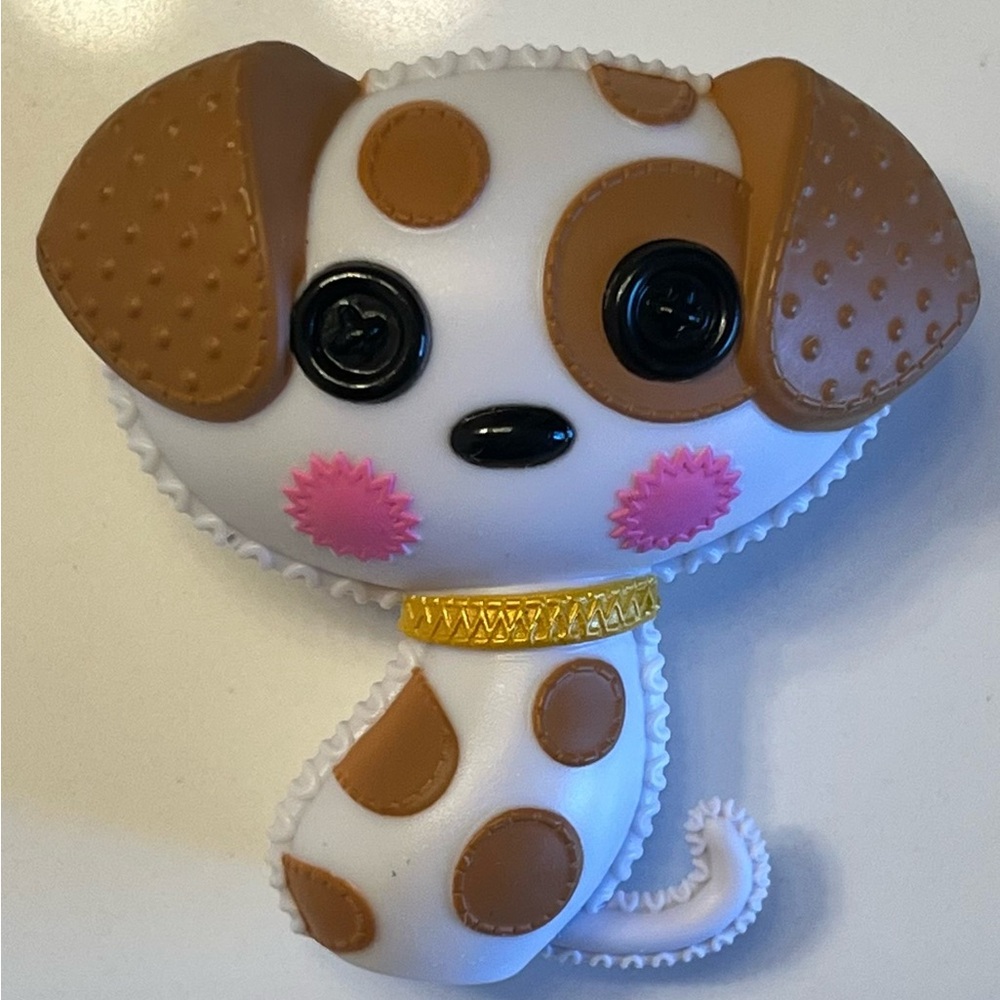 2011 Lalaloopsy Crumpet Hearts Jack Russell Terrier Pet Dog Accessory